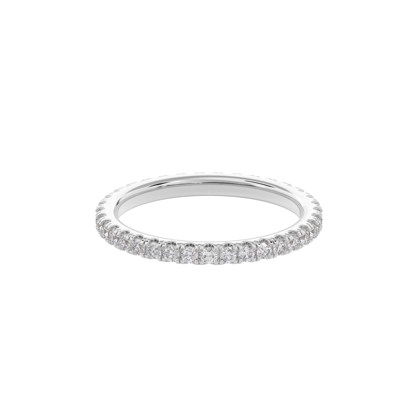 Wedding Bands Enternity Band 1.8mm•White Gold