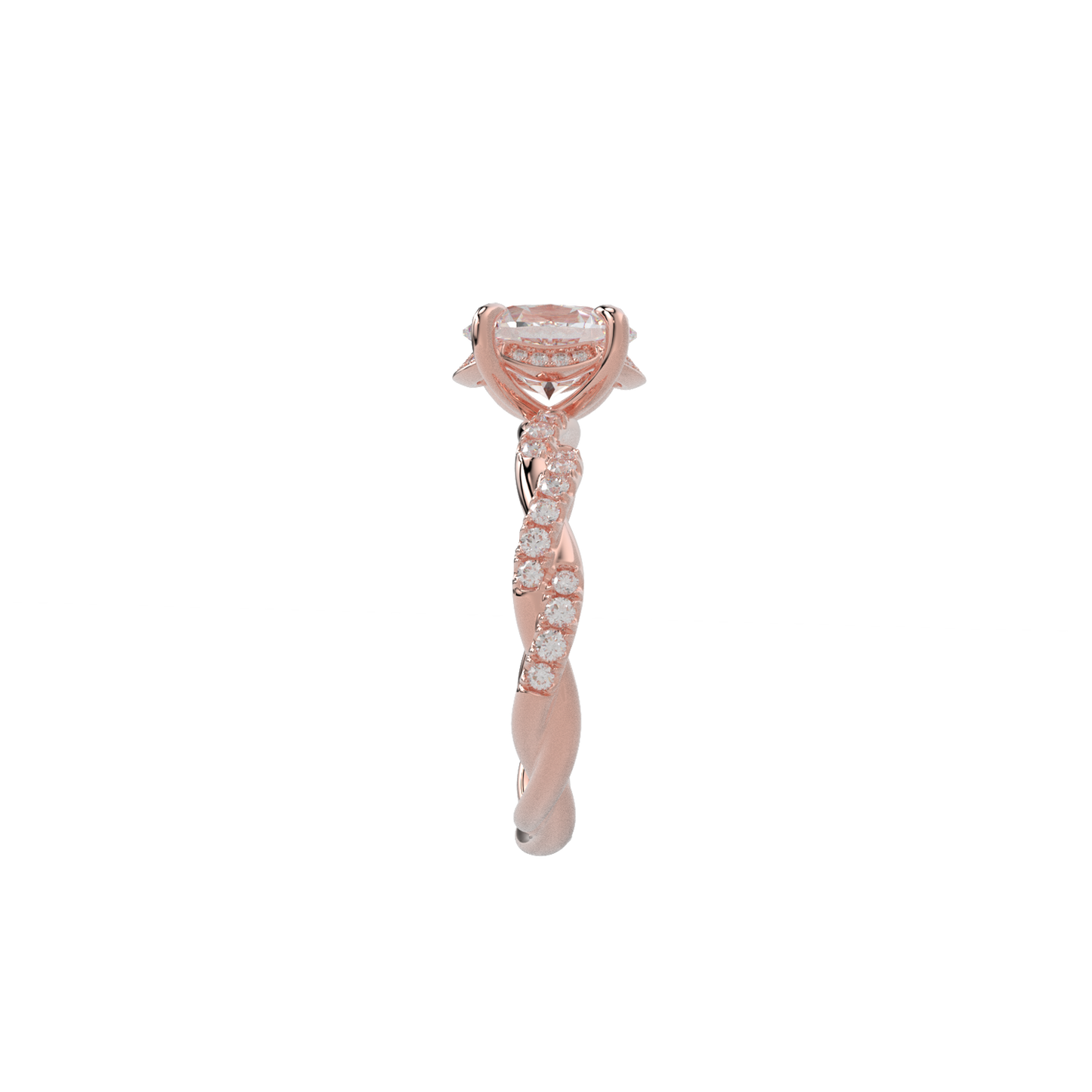 Vintage-Inspired Twist Ring