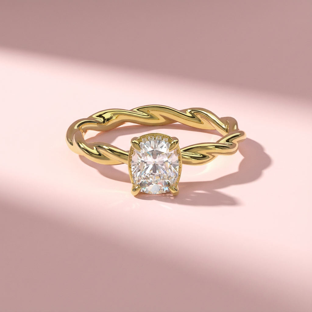 Vintage-Inspired Twist Ring