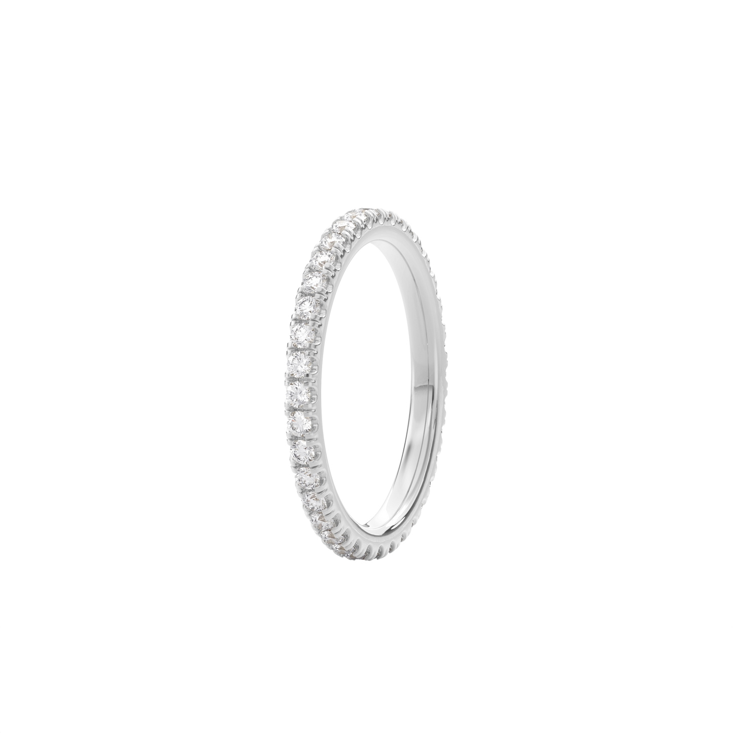 Wedding Bands Enternity Band 1.8mm•White Gold
