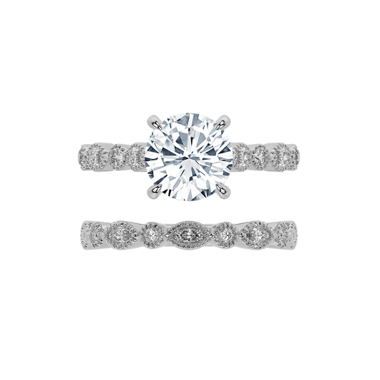 Milgrain Ring