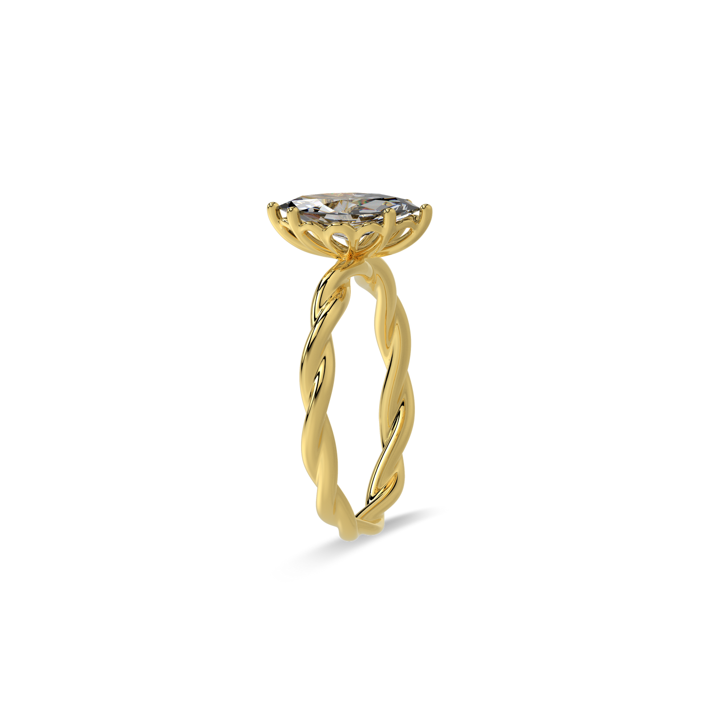 Vintage-Inspired Twist Ring