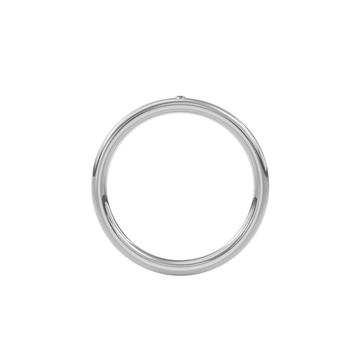 Wedding Bands Diamond Accent Band 2.2mm•White Gold