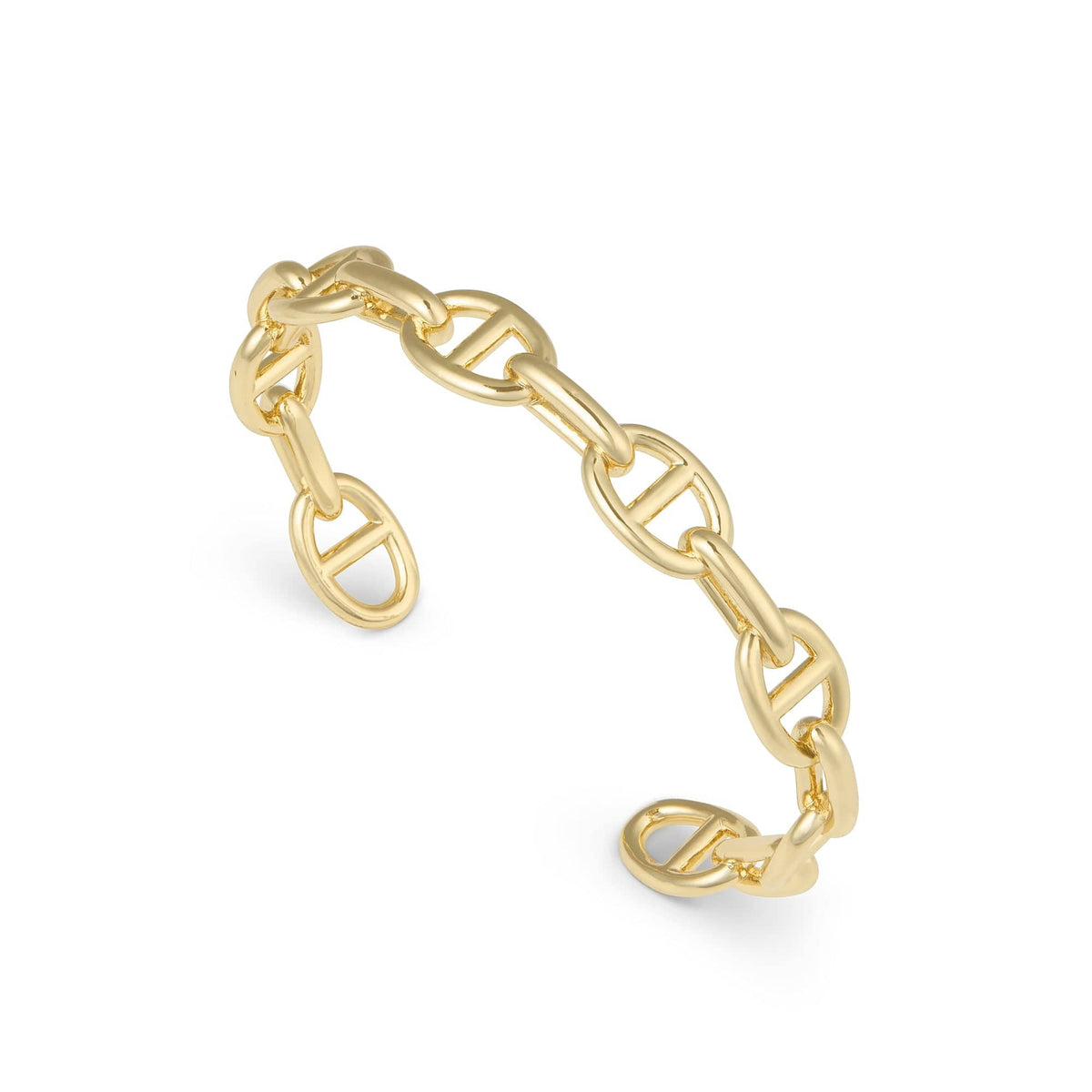 Antalya Gold Cuff Bangle