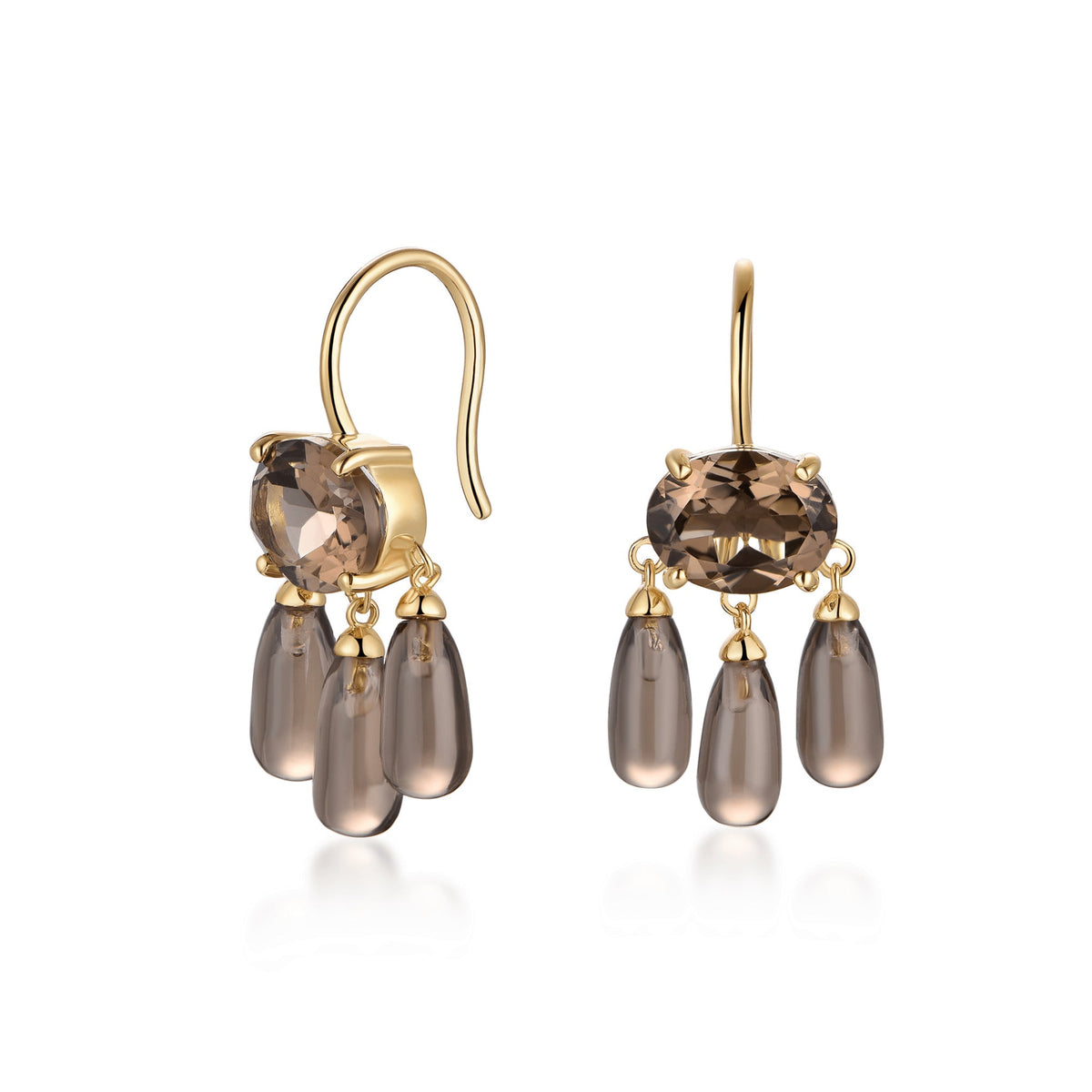 Desert Dreams- Chocolate Drop Earrings