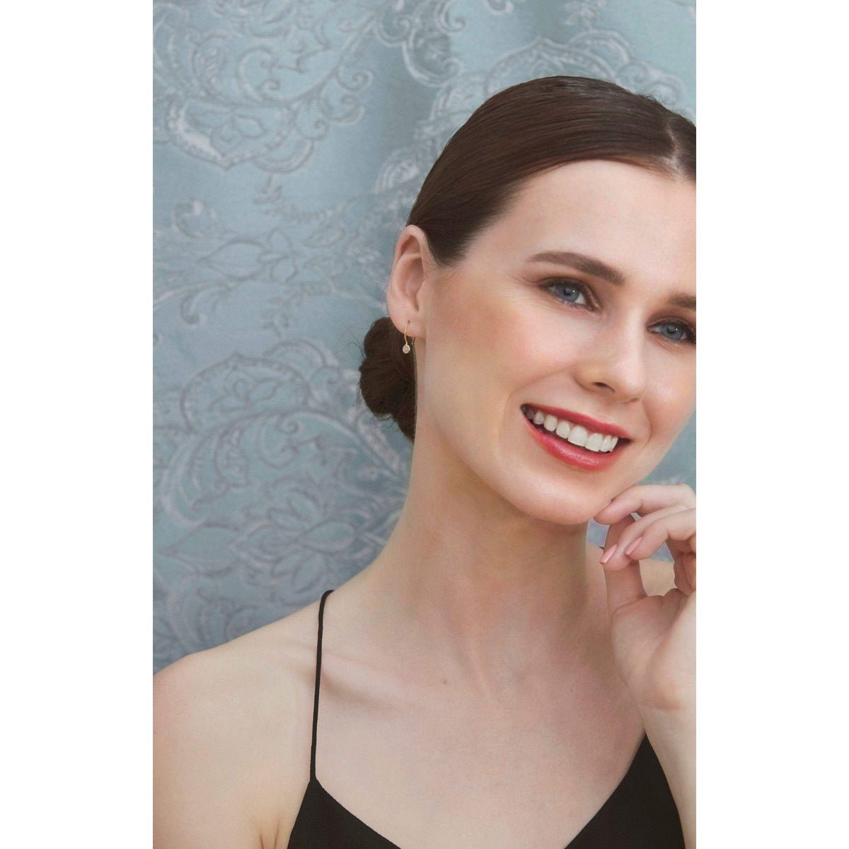 Rainbow Moonstone Petite Earrings