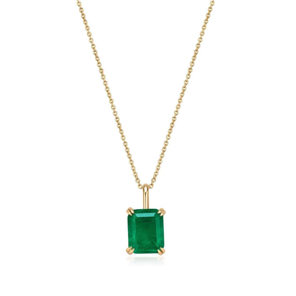 Envy- Endless Emerald Necklace