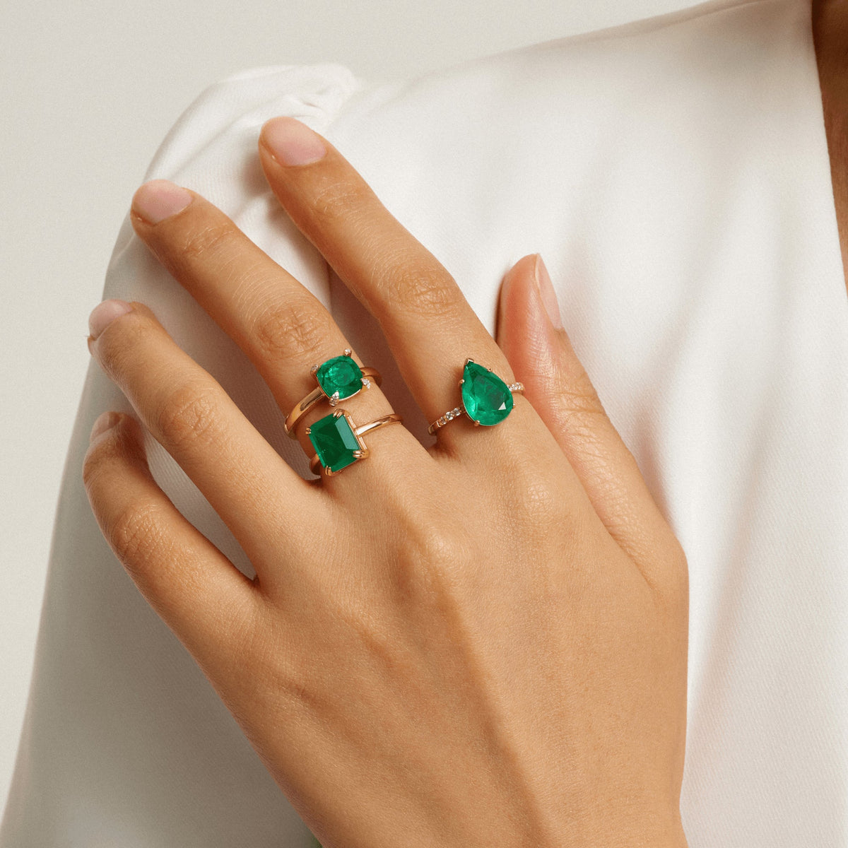 Envy- Endless Emerald Ring