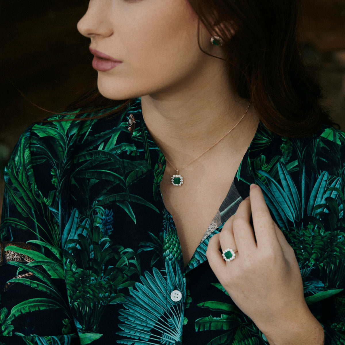 Envy- Emerald Princess Necklace