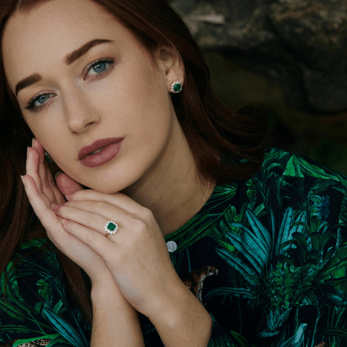 Envy- Emerald Princess Ring