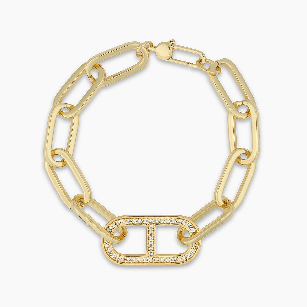 Golden Hour- Boy Friend Link Bracelet