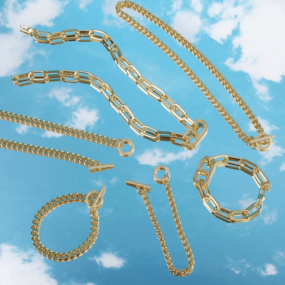 Golden Hour- Boy Friend Link Chain