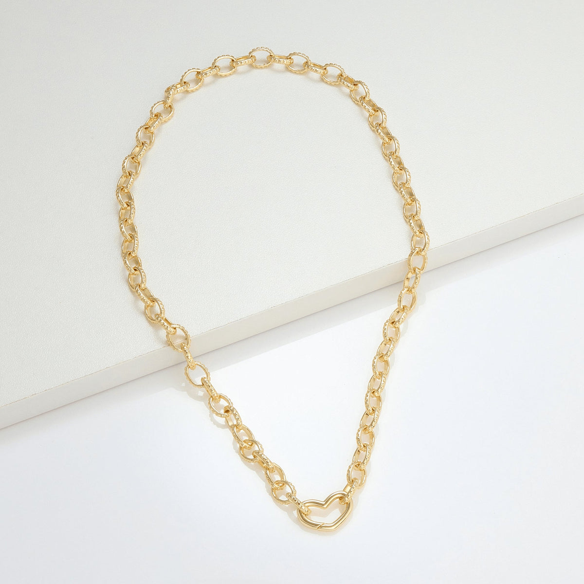 Golden Hour- Fancy Oval Link Chain