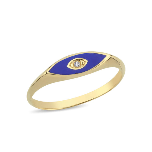 Mini Divine Eye Enamel Ring
