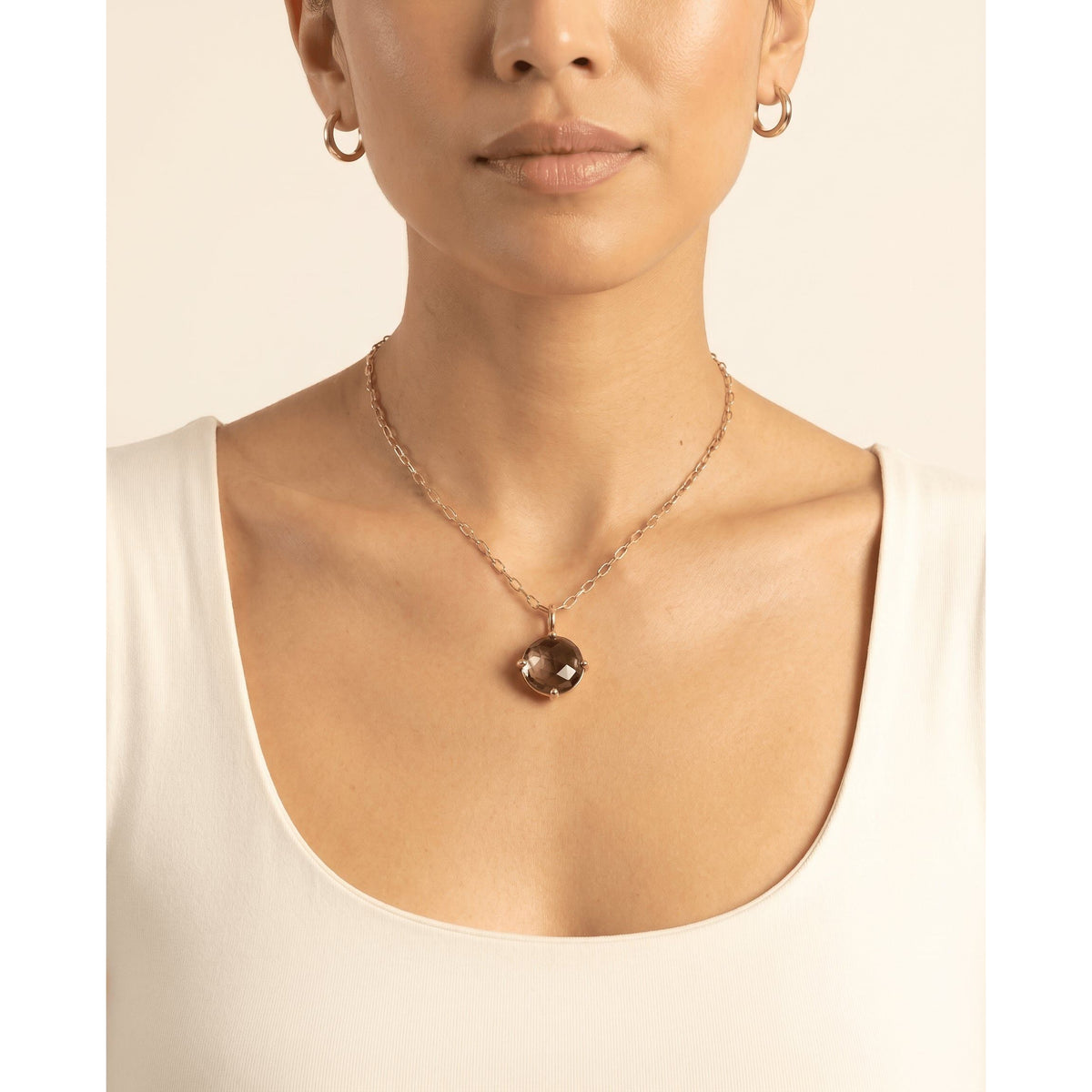 Desert Dreams- Sparkling Dome Necklace