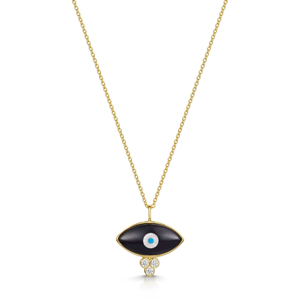 Divine Eye- Dew Drop Lucky Eye Necklace