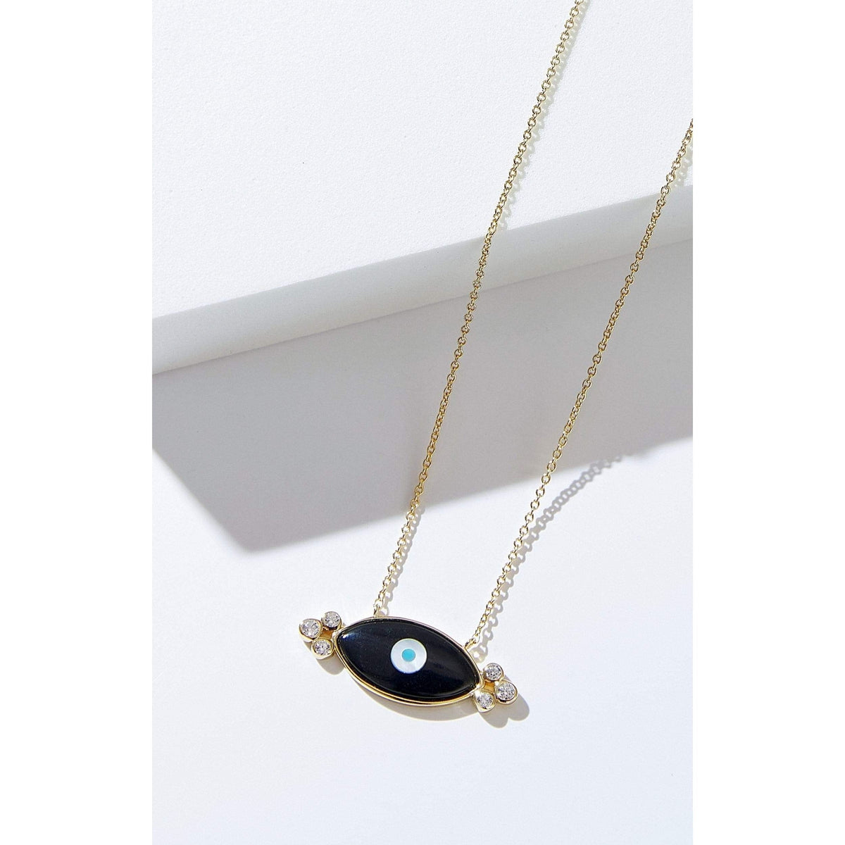 Divine Eye- Double Bubble Lucky Eye Necklace