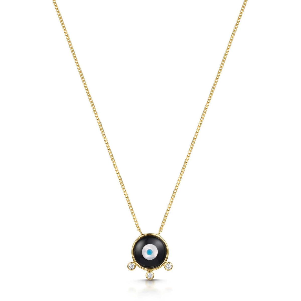 Divine Eye- Floating Bubble Lucky Eye Necklace