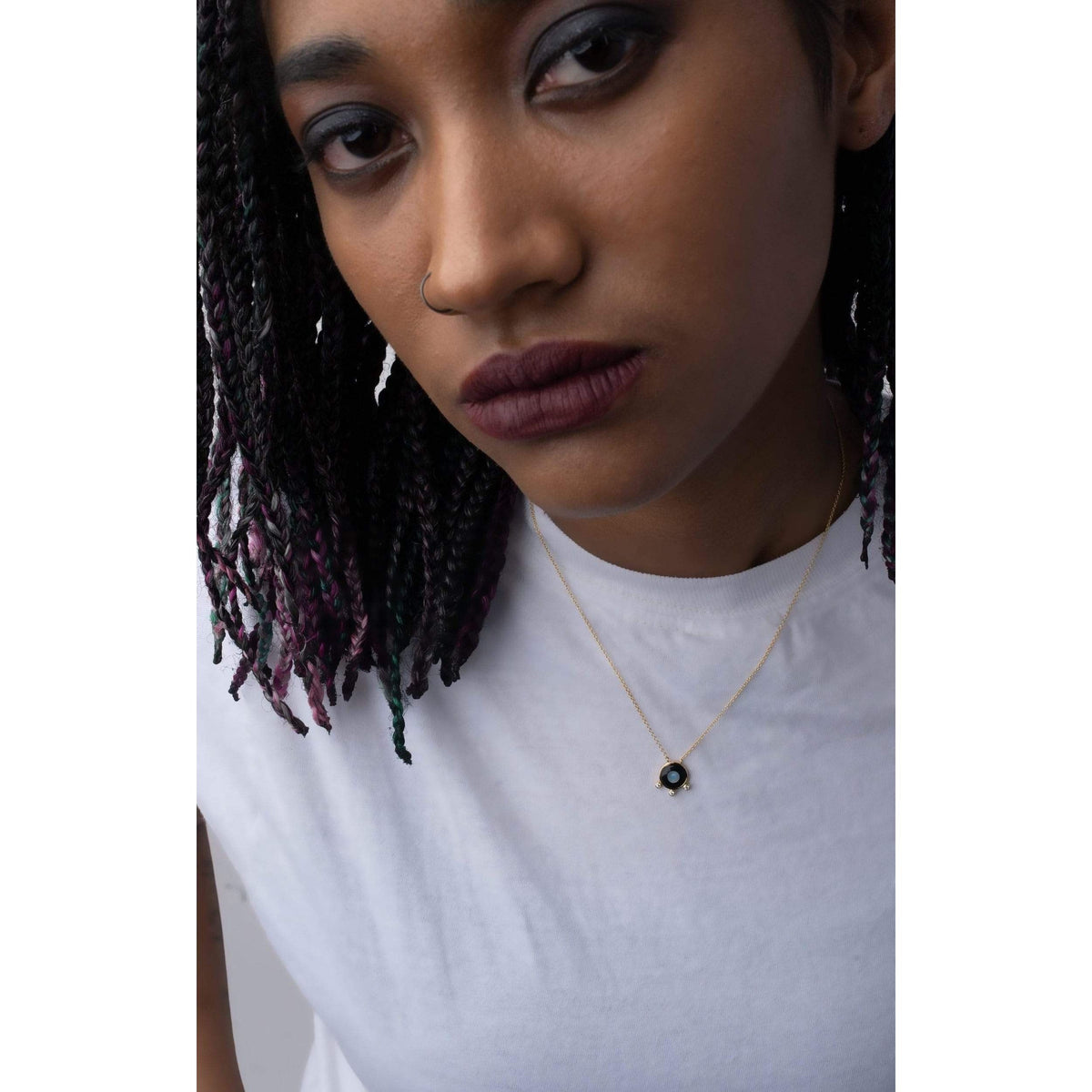 Divine Eye- Floating Bubble Lucky Eye Necklace