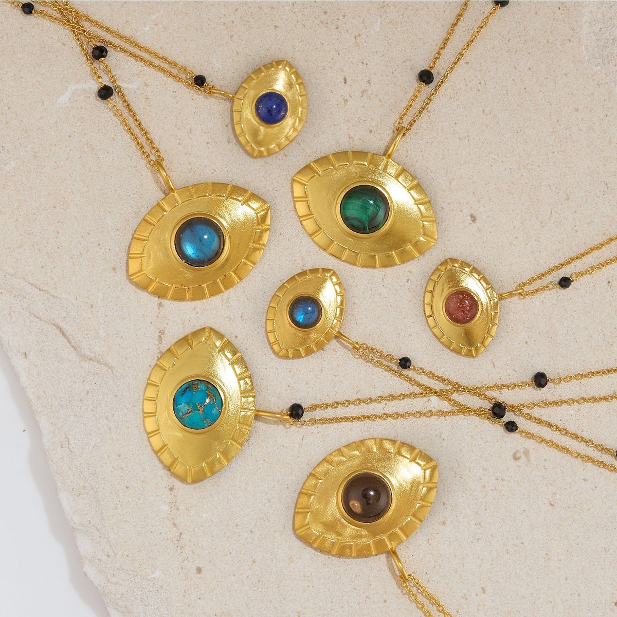 Divine Eye Labradorite Necklace (Small)