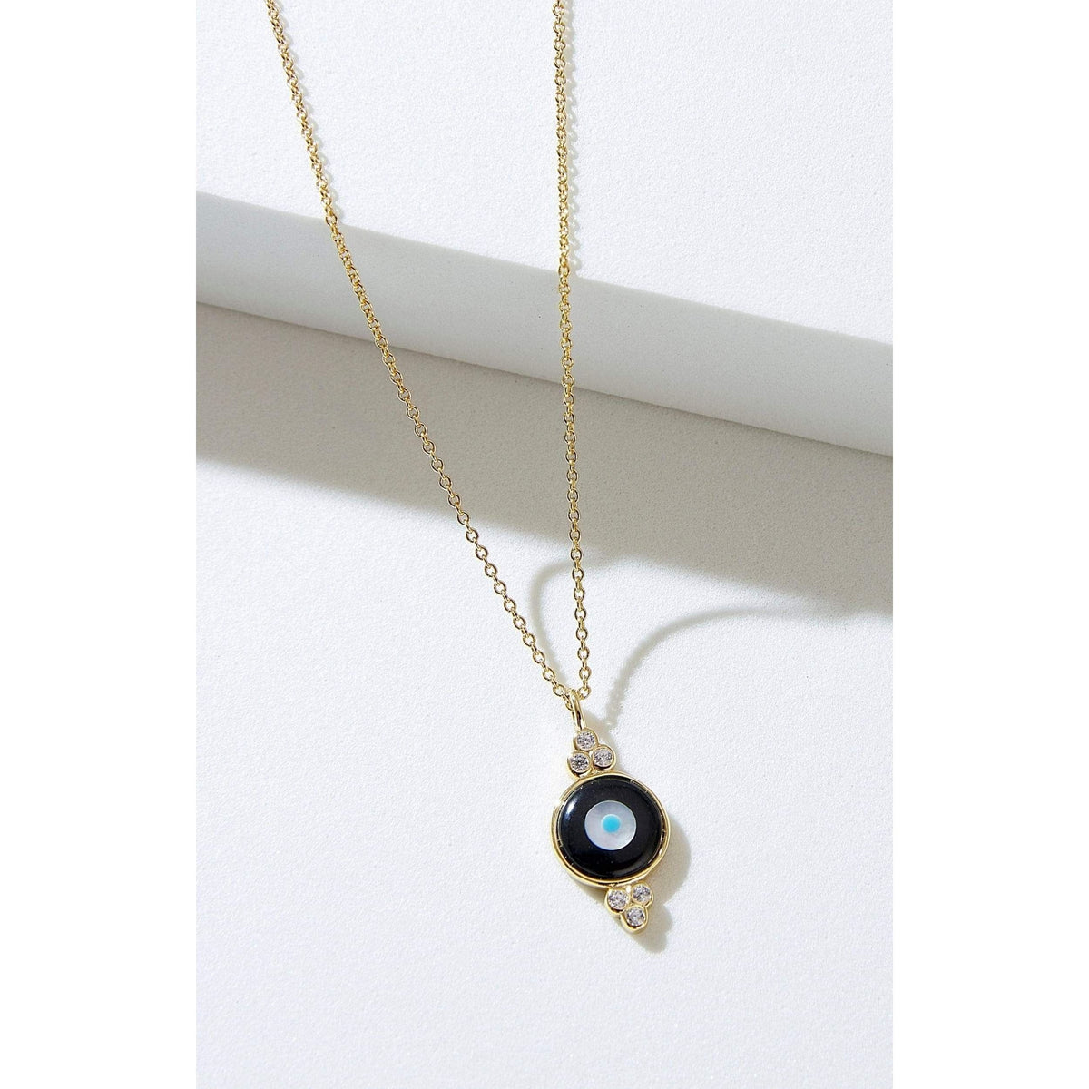 Divine Eye- Round Bubble Lucky Eye Necklace