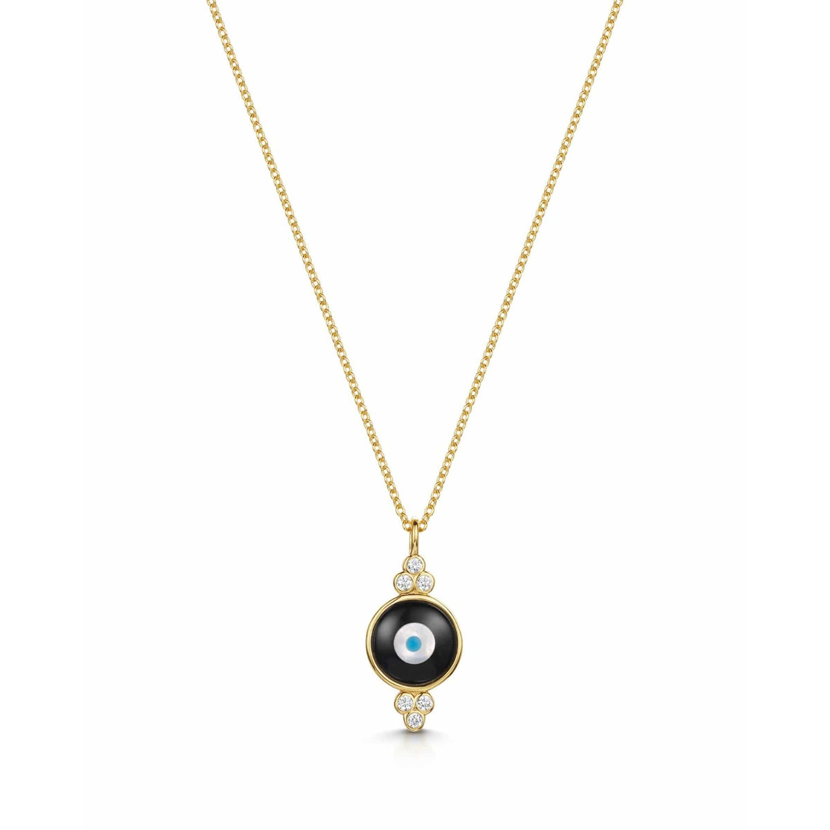Divine Eye- Round Bubble Lucky Eye Necklace
