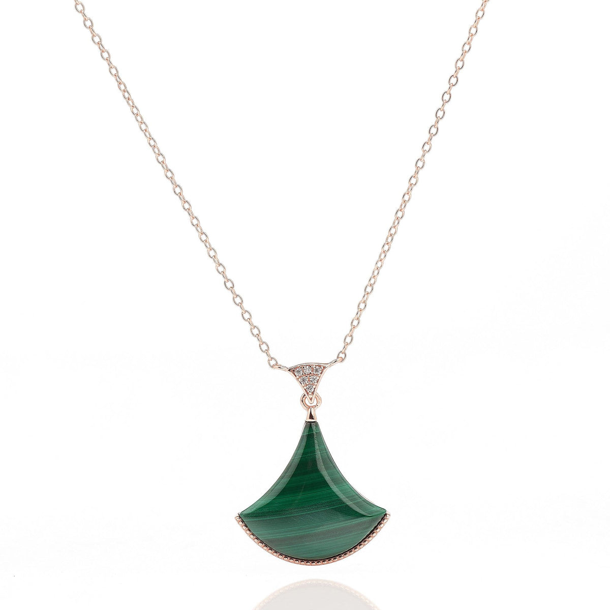 Oriental Fan Necklace