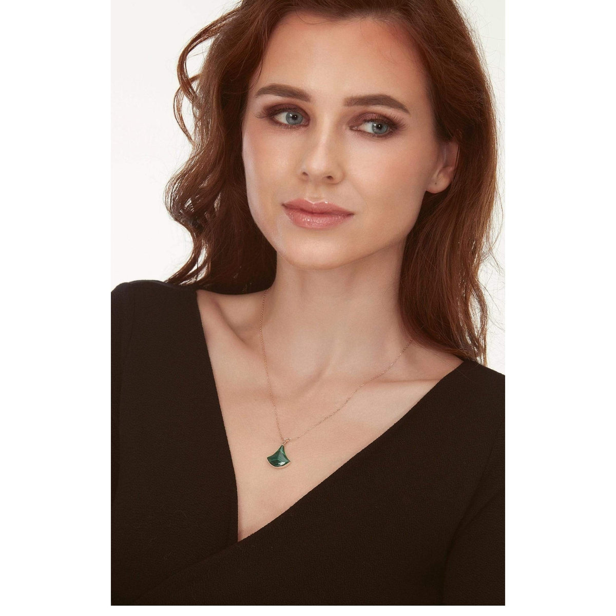 Oriental Fan Necklace