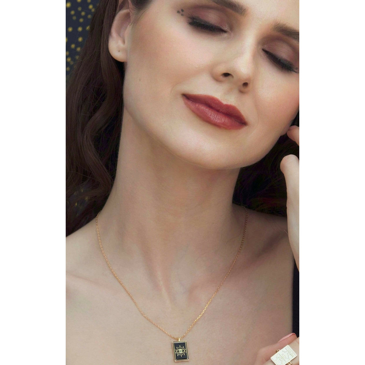 Tarot Card- The Star Reversible Necklace