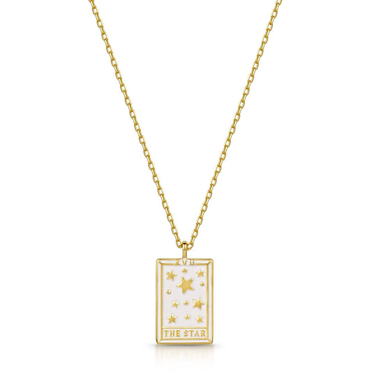 Tarot Card- The Star Reversible Necklace