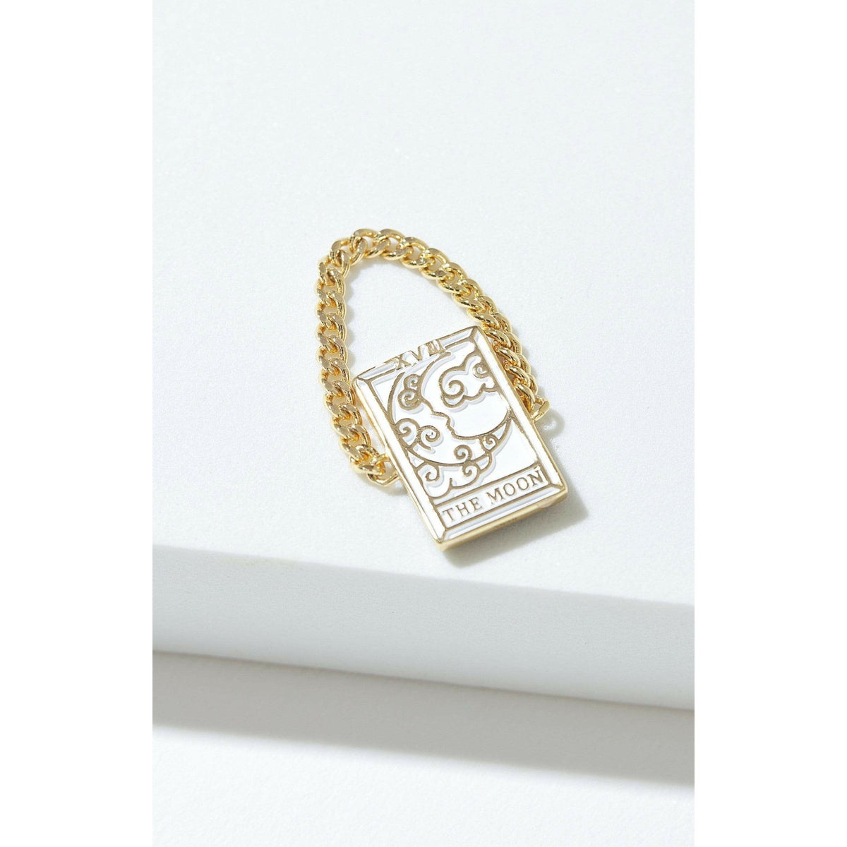 Tarot Card- The Moon Reversible Ring