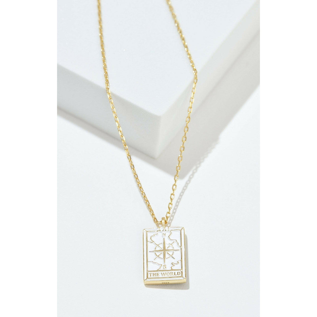 Tarot Card- The World Reversible Necklace