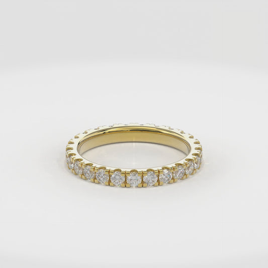 Wedding Bands Enternity Band 2.8mm•Yellow Gold