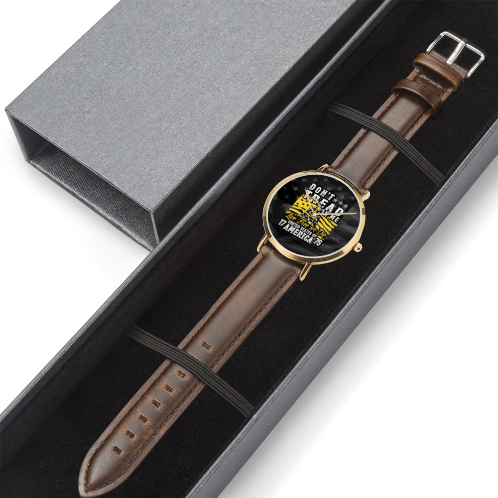 Father's Day Gift 2025, Amazing Customized Citizen Leather Band Watch Personalized Gift For Dad