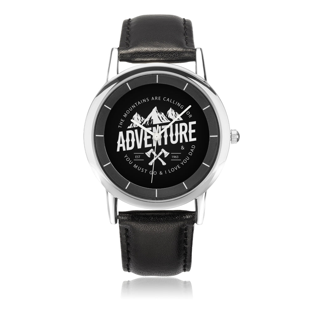Father's day Gift 2020, Adventurist Dad Steel Watch Personalized Gift For Dad
