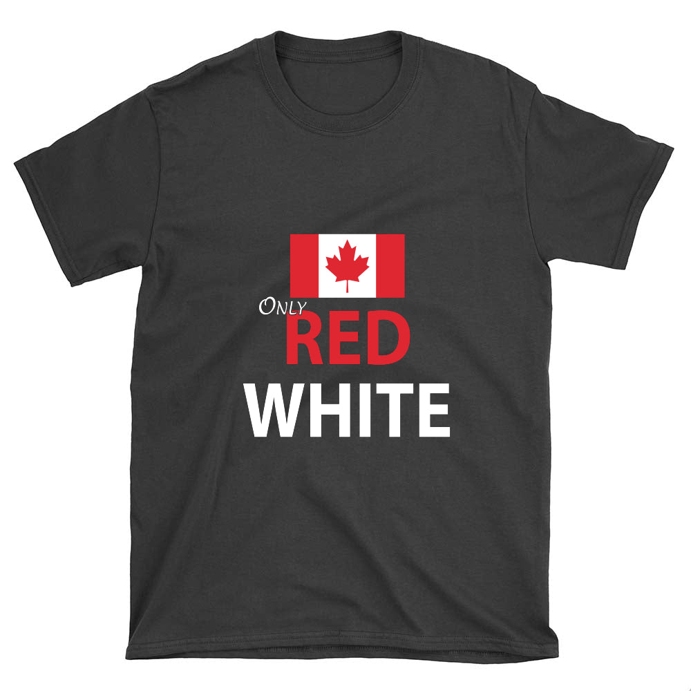 Father's Day Gift 2020, Only Red Canada Day T-shirt Personalized Gift For Dad