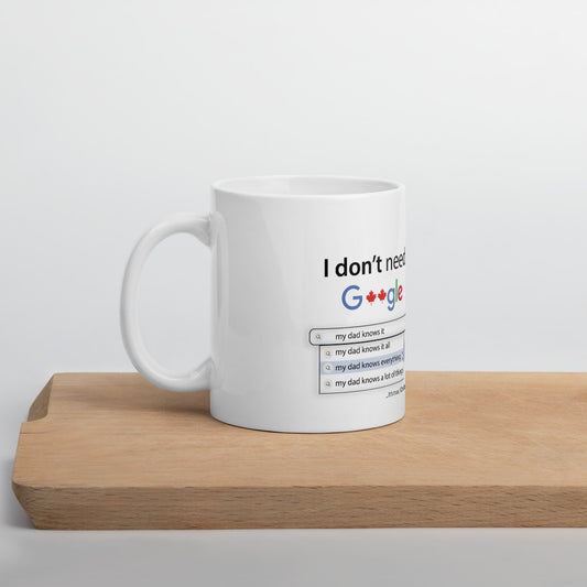 My Dad Knows Everything Fathers Day Mug!