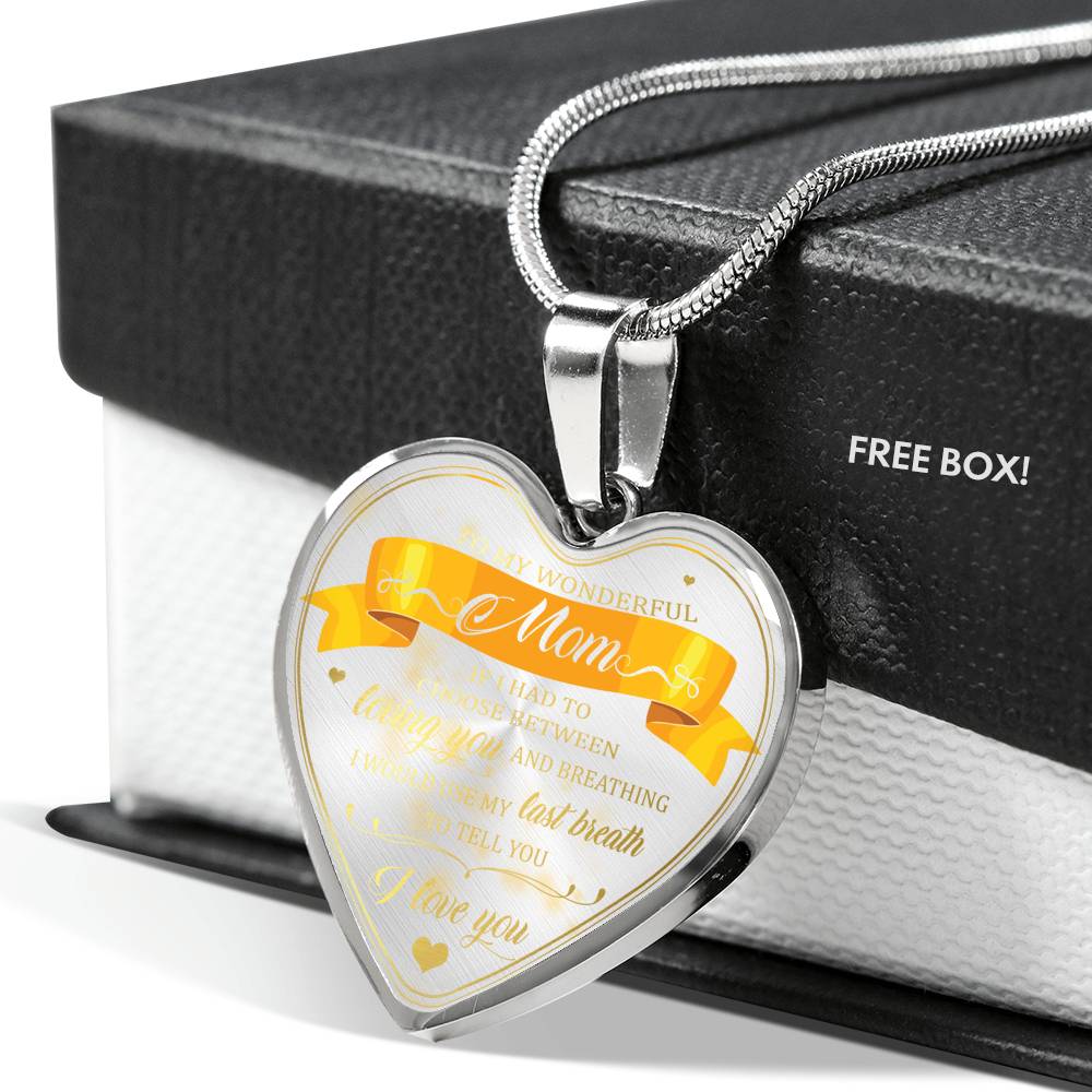 Amazing Mother's Day Gold Pendant