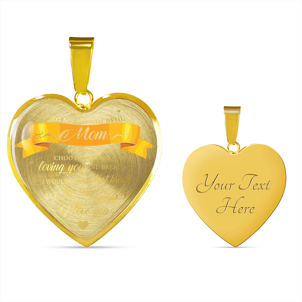 Amazing Mother's Day Gold Pendant