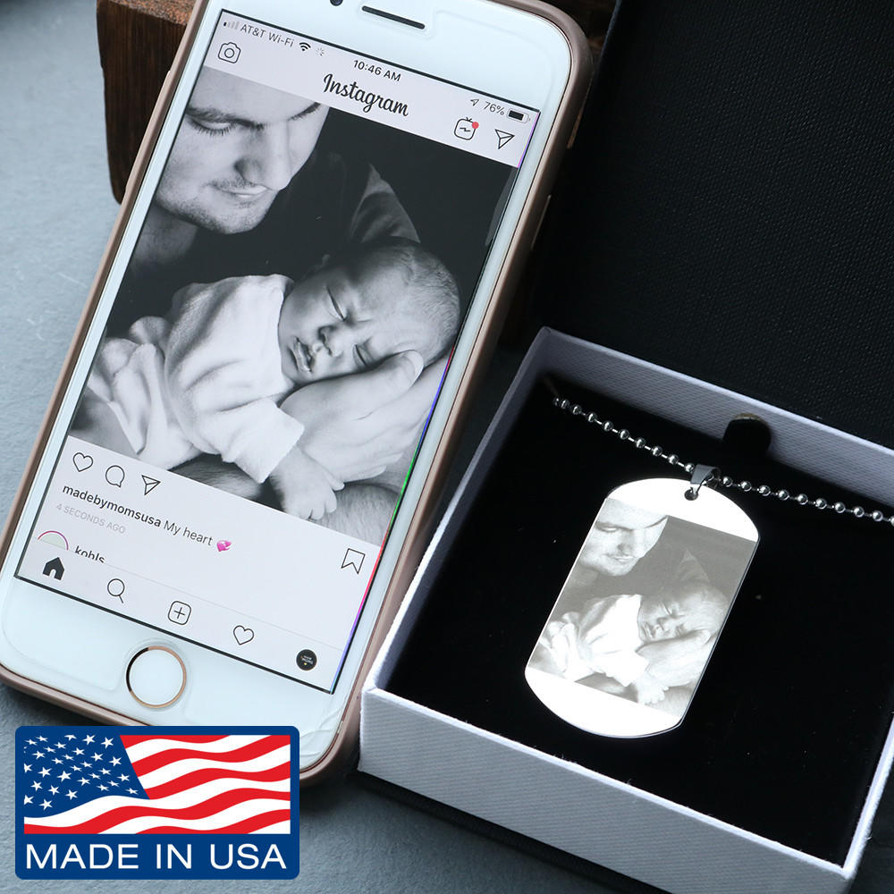 Amazing Laser Engraved Military Grade Tag