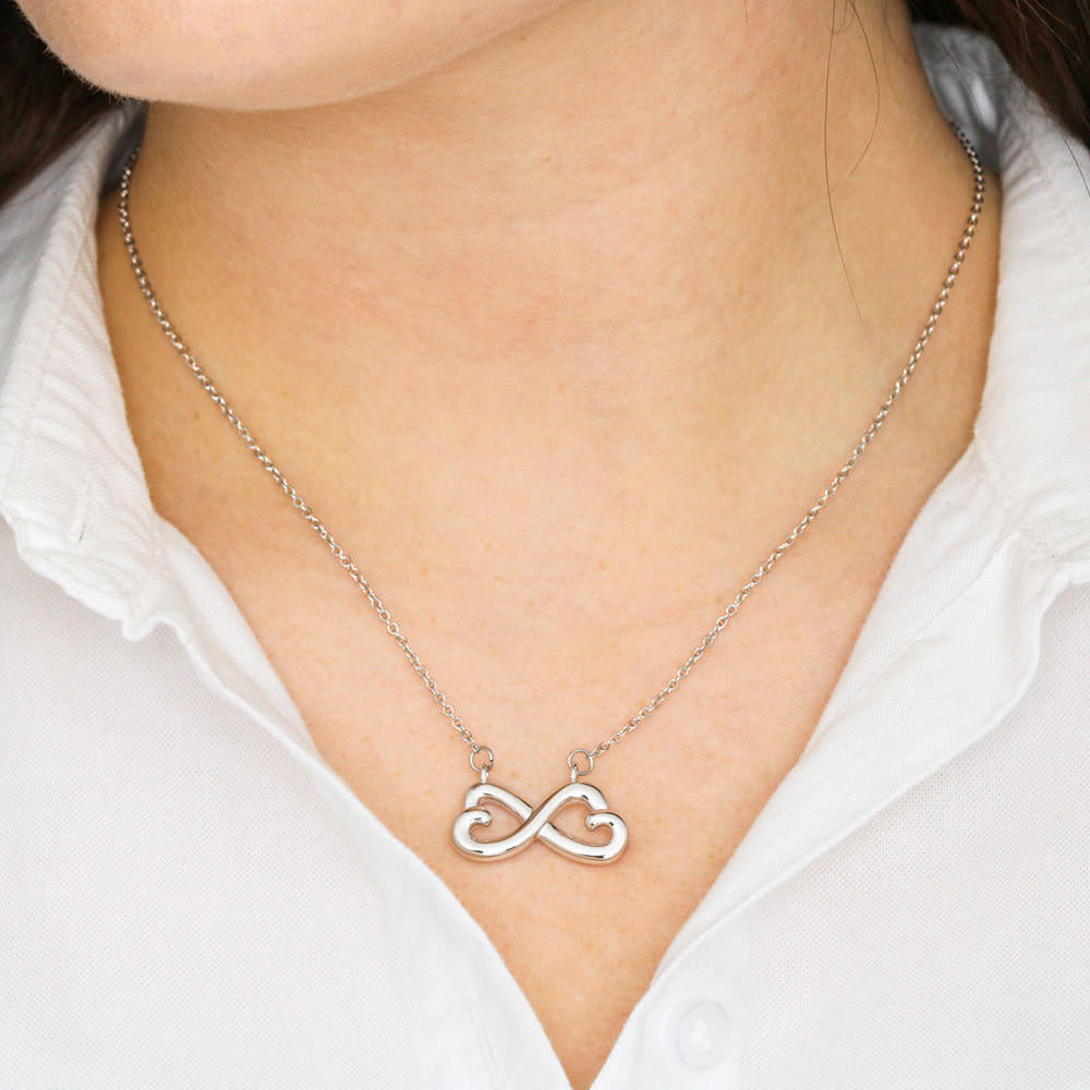 Amazing Infinite Love Pendant Necklace Birthday Gift From Daughter to Mom!