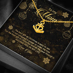 Anchor Love Pendant Necklace Christmas Gift For Mom