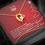 Amazing Forever Love Pendant Necklace Christmas Gift For Wife