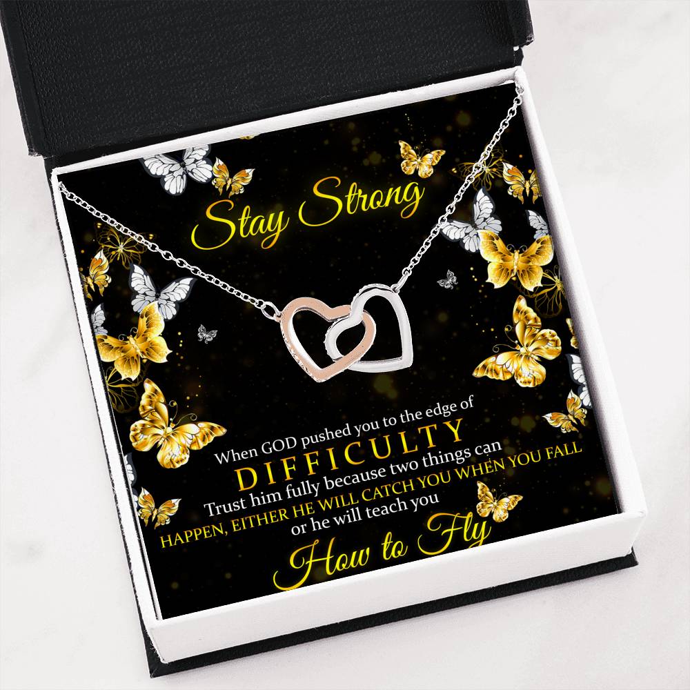 Stay Strong Infinite Shared Love Pendant!