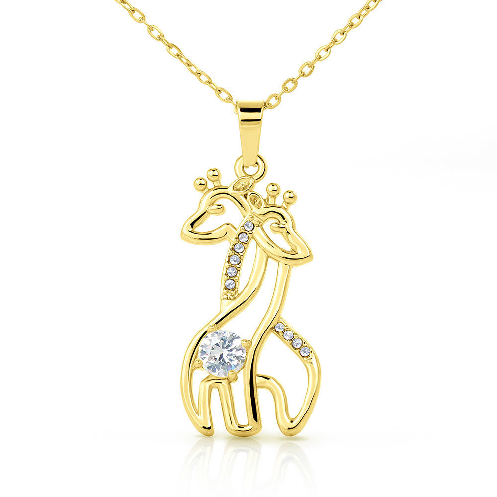 To My Daughter With Love Pendant Necklace Christmas Gift