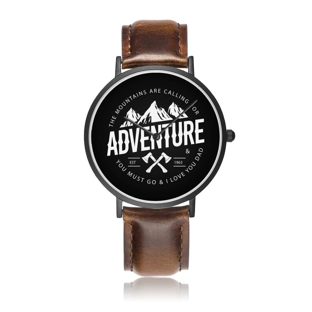 Father's Day Gift 2025, Adventure Citizen Customized Watch Personalized Gift For Dad