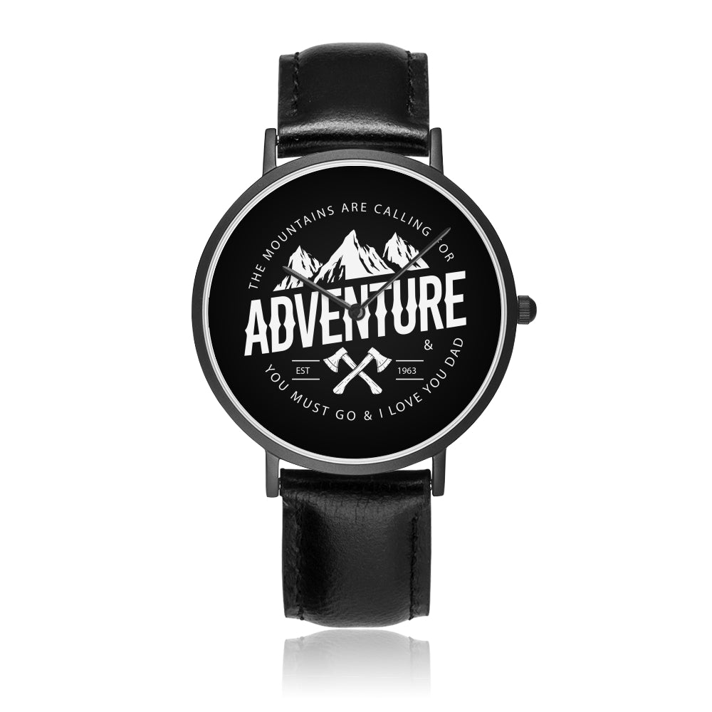 Father's Day Gift 2025, Adventure Citizen Customized Watch Personalized Gift For Dad