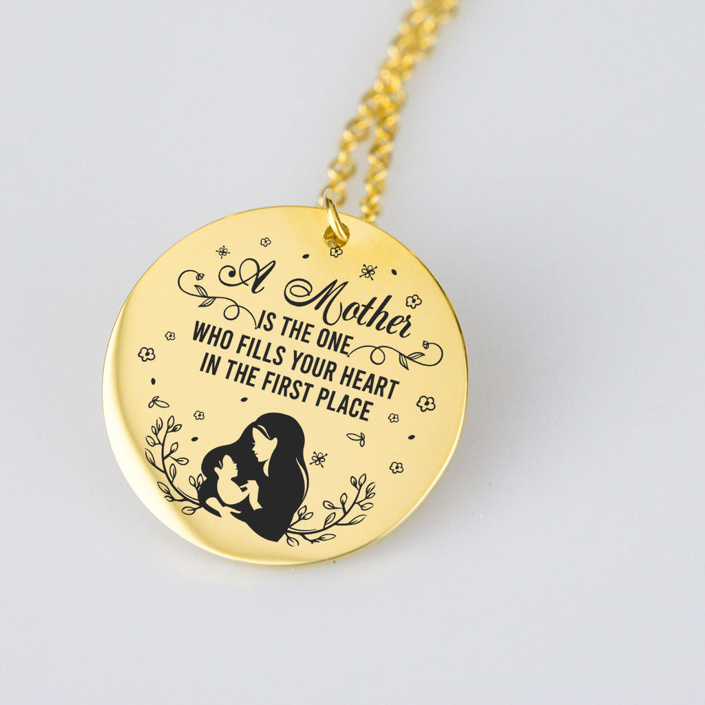 Your Mother Fills Your Heart pendant!