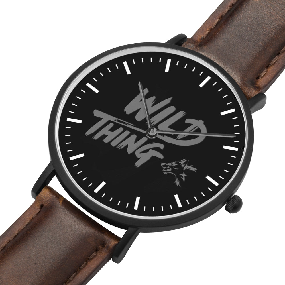 Father's Day Gift 2025, Custom Citizen Leather Band Watch Personalized Gift For Dad