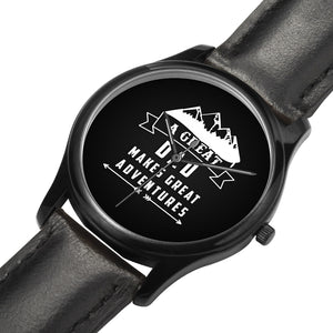 Father's Day Gift 2020, Great Adventures With Dad Watch Personalized Gift For Dad